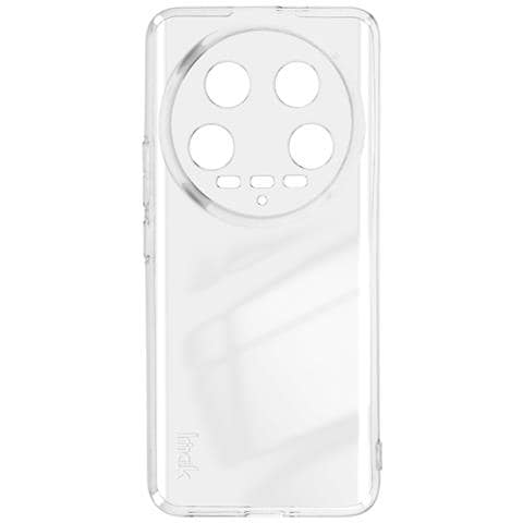 Cover Silicone Per Xiaomi 14 Ultra Fotocamera Protetta Sottile, Trasparente - Foto 1