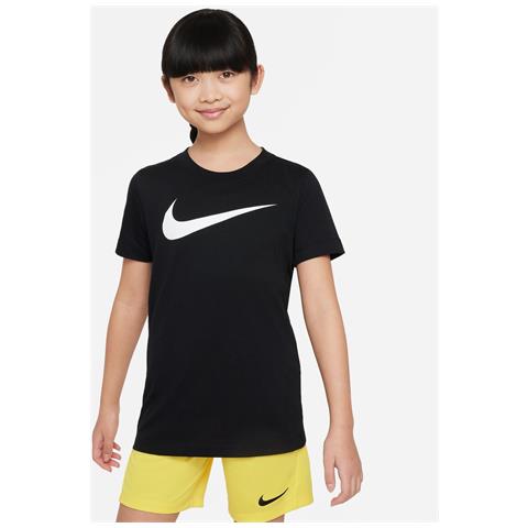 T-Shirt Youth Swoosh cw6941-010 Bambino Taglia M Colore Nero - Foto 1