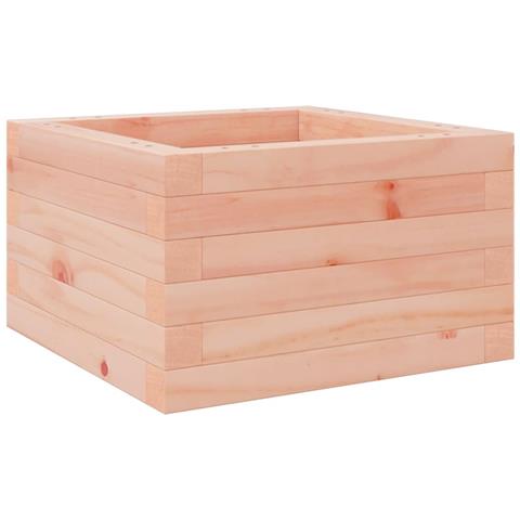 Fioriera Da Giardino 40x40x23 Cm In Legno Massello Di Douglas - Foto 2