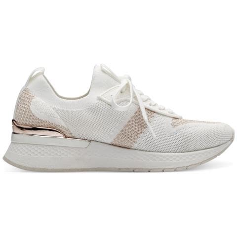 Leisure Trainers Wht Rose Gold Sneakers Tessile Scarpe Donna Bianco Eu 39, 1-23712-42 119 - Foto 3