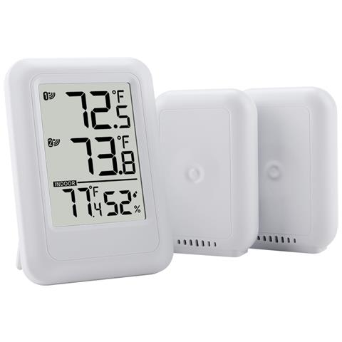 Termometro Wireless Per Interni Ed Esterni Con Doppi Sensori - Foto 1
