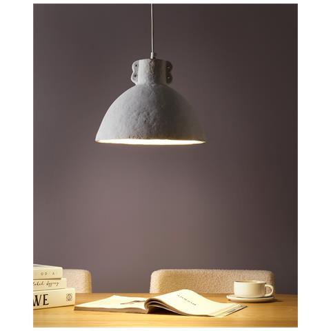 Lampadario Miguelete Cartapesta Bianco - Foto 1