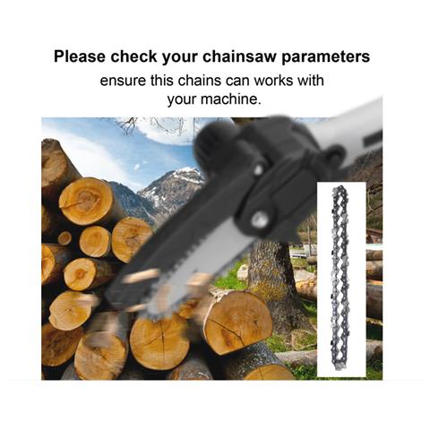 Catena Per Motosega Da 4 Pollici (28 Maglie Di Trasmissione, 14 Denti) - Confezione Da 5 - Foto 6