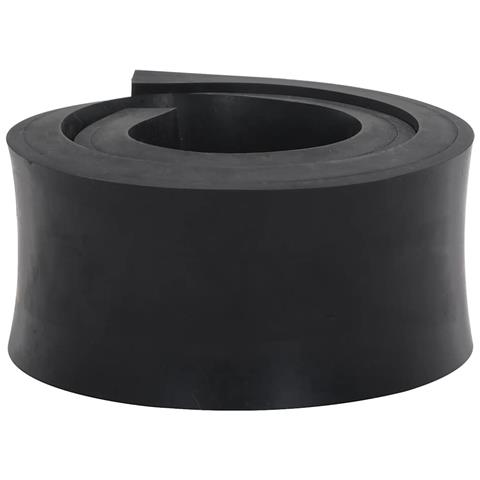 Bordo In Gomma Per Spazzaneve Nero 100x8x2 Cm - Foto 1