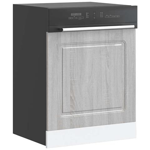 Pannello Lavastoviglie Kalmar Grigio Sonoma 60x1,5x67 Cm - Foto 1