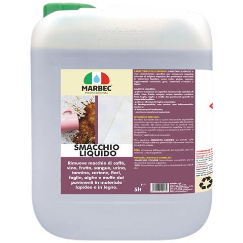 Smacchio Liquido 5lt - Smacchiatore Di Macchie Organiche - Foto 1