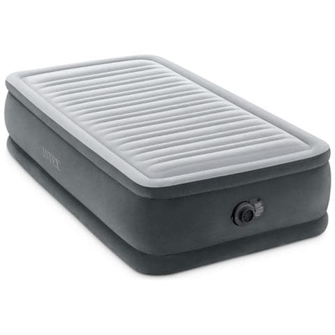 Set Materassino Gonfiabile - 191x99x46 Cm - Lichtgrijs - Include Accessori Coordinati - Foto 2