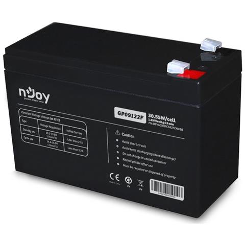 Batteria Ermetica al Piombo GP09122F 12V 9Ah Colore Nero - Foto 1