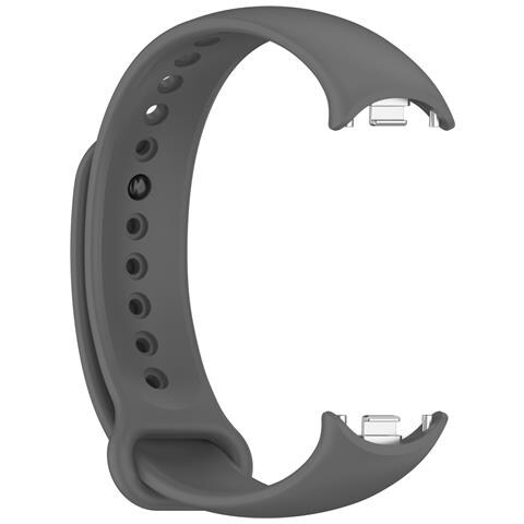 Cinturino Tpu Elegante Compatibile Con Xiaomi Band 8/9 (metal Head) - Comfort E Resistenza Al Sudore Grey - Foto 1