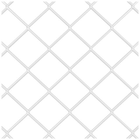 Recinzione in Rete Metallica con 7 Posti Flangiati 1x10 m Acciaio Galvanizzato - Foto 9