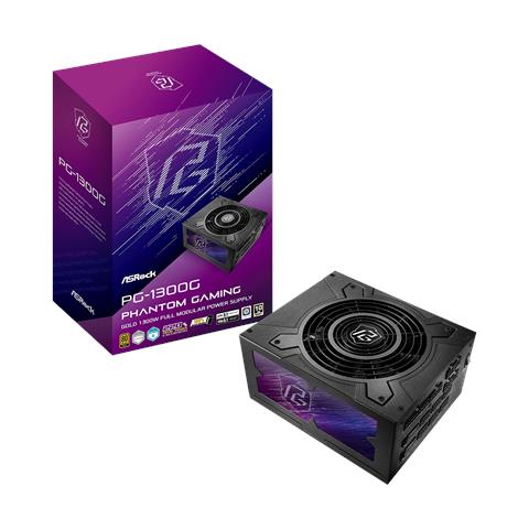 Phantom Gaming PG-1300G alimentatore per computer 1300 W 20+4 pin ATX ATX Nero - Foto 1