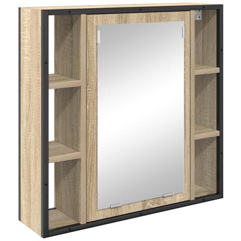 Mobile bagno Rovere chiaro Pannelli truciolato Medio Stoccaggio - Foto 1