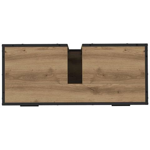 Armadio per Lavabo da Bagno rovere artigianale 80 x 33 x 60 cm - Foto 9