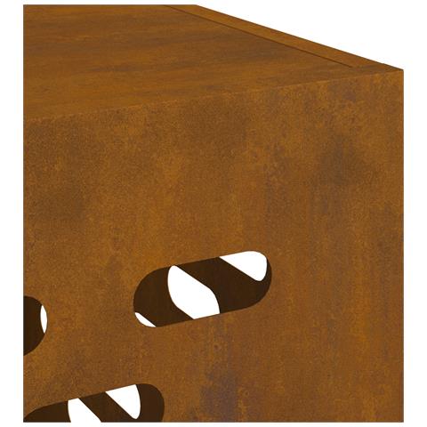 Copertura AC 110x50x80 cm Acciaio Resistente agli Agenti Atmosferici - Foto 9