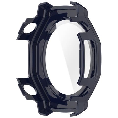 Custodia Protettiva In Pc Con Protezione Schermo In Vetro Temperato Compatibile Con Amazfit T-rex 3 Pro 48mm - Blu - Foto 6