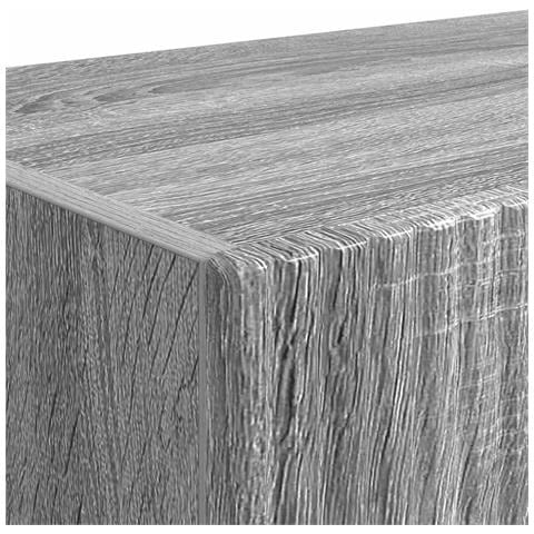 Mobile TV da parete Grigio Sonoma 60 x 31 x 29.5 cm - Foto 9