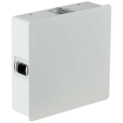 Lampada LED da Muro Quadrato 4W 110LM /W Colore Bianco 3000K IP65, colore Bianco - Foto 1