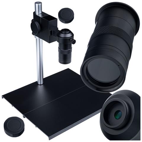 Mikroscopio Digitale Odm-100x Planets Pro - Zoom Ottico 100x | Base 290x260mm | C-mount 25mm | Per Saldatura E Ispezione - Foto 1