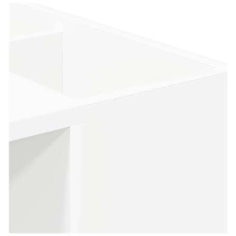 Scrivania Bianco 109 x 50 x 78 cm Legno multistrato - Foto 9