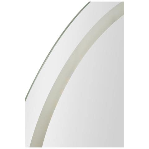Specchio Da Parete Led Simple Ovale 60x80 Cm - Foto 2