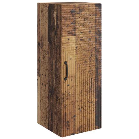 Mobiletto a muro Legno antico 33 x 34,5 x 90 cm - Foto 1