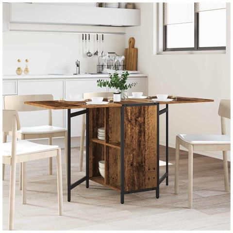 Tavolo da Pranzo 144 x 60 x 75 cm Legno ingegnerizzato - Foto 2