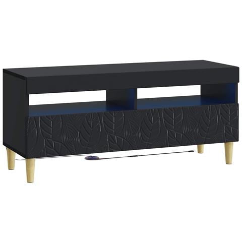 Mobile TV LED Nero Legno ingegnerizzato - Foto 1