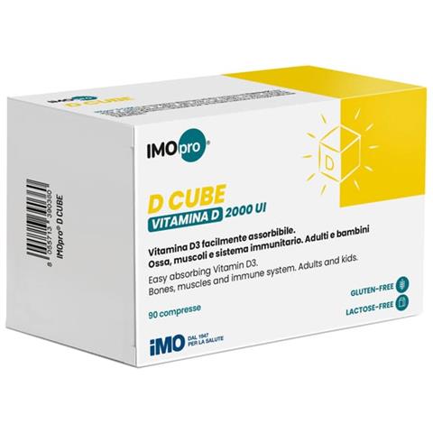 Imopro D Cube 90 Compresse 600 mg - Foto 1
