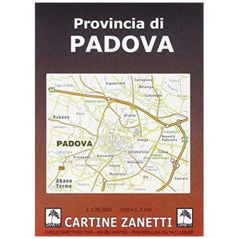 Cartograph - Provincia di Padova. Carta stradale 1:130.000 - Foto 1
