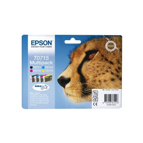 C13T07154012 Cartuccia Ink Originale Multicolore per Stylus D120 / Stylus D120 Capacità 220 Pagine - Foto 2