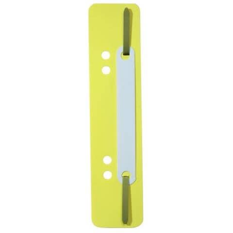 Pressini Fermafogli Flexi Aghi Metallo Fascia Colorata Fori 60/80mm Giallo 250pz - Foto 1