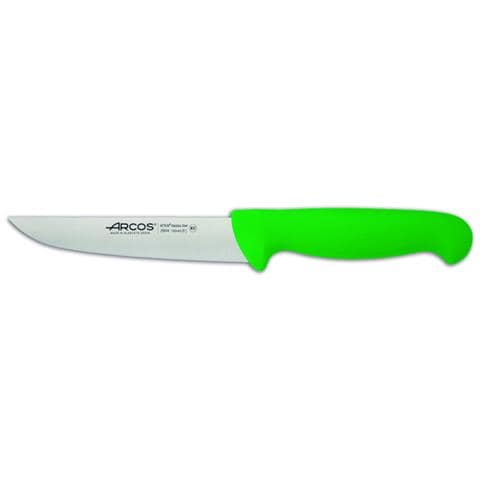 Coltello Cucina - Lama Acciaio Inossidabile Nitrum 130 Mm - Manico Polipropilene Colore Verde, serie 2900 - Foto 1