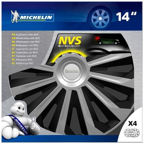 9130 Set 4 Copricerchi 14'' Mod. 04 Bicolore - Foto 2