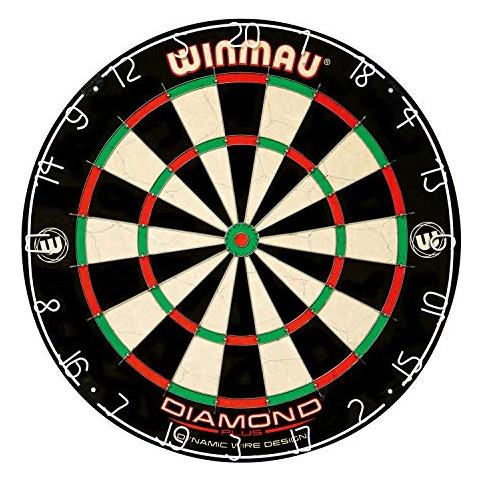 Freccette Diamond Plus Tournament In Setola Con Bullseye Senza Punti Per Punteggi Più Alti E Meno Rimbalzi - Foto 1