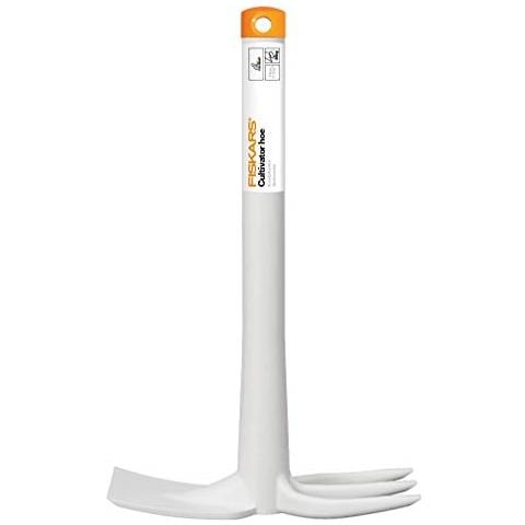 Zappetta Una Causa Punte Per Piantare Fiori O Le Estirpare Erbacce, Lunghezza: 32,2 Cm, Bianco / Arancione, Fibercomp / Acciaio Di Qualità, Luce, 1.027.035 - Foto 2