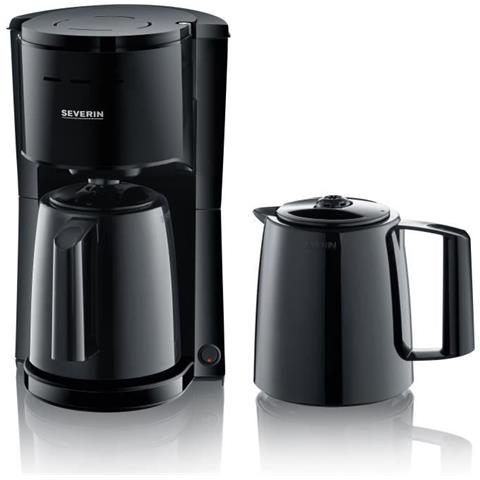 Ka9252 Caffettiera Con Filtro Isotermico Con 2 Caraffe, 16 Tazze O 1 Litro Per Caraffa, Potenza: 1000 W, Acciaio Inossidabile / Nero - Foto 1