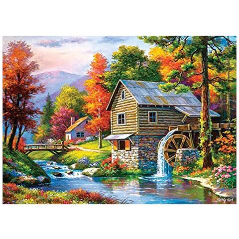 Puzzle Il Vecchio Mulino Di Sutter 500 Pezzi - Foto 1
