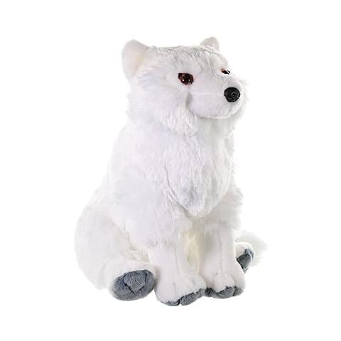 Arctic Fox Peluche, Animale Farcito, Peluche, Regali Per Bambini, Coccoloni 12 Pollici - Foto 1