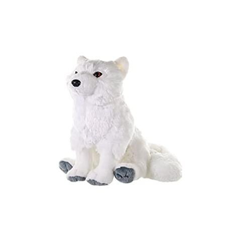 Arctic Fox Peluche, Animale Farcito, Peluche, Regali Per Bambini, Coccoloni 12 Pollici - Foto 3