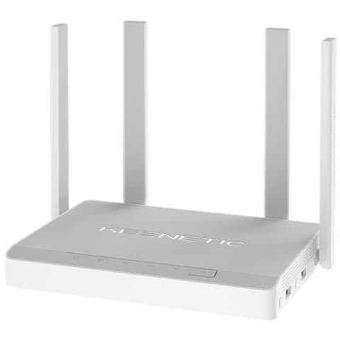 KN-1011 router wireless Gigabit Ethernet Dual-band (2.4 GHz / 5 GHz) Grigio, Bianco - Foto 1