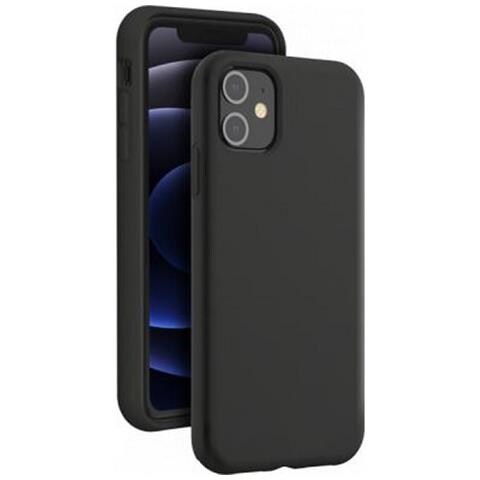 Cover Per Iphone 12/12 Pro Rigida In Silicone Soft Touch, Nero - Foto 2