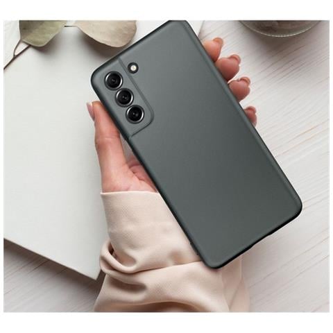 Custodia Tpu Silicone Cover Case Per Samsung Galaxy S24 Plus S926 Grey - Foto 5