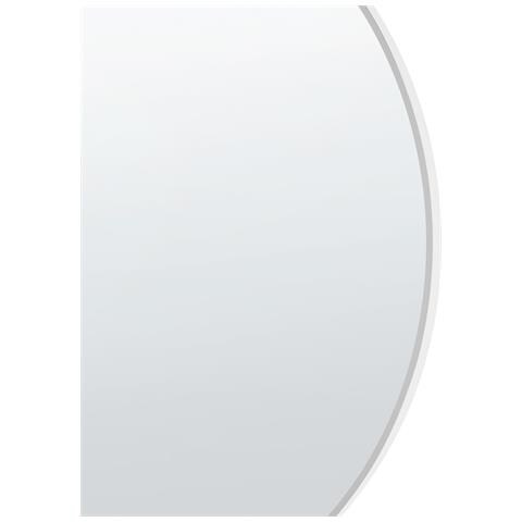 Specchio Annemasse 80 Cm 80 Cm Metallo Argento - Foto 2