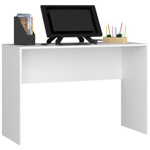 Scrivania B17, 120x50x79 cm, Colore Bianco - Foto 1