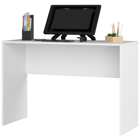 Scrivania B17, 120x50x79 cm, Colore Bianco - Foto 2