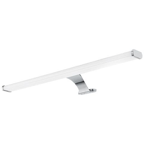 Applique Moderna Vinchio Acciaio Cromo Led Integrato 13,6w - Foto 1