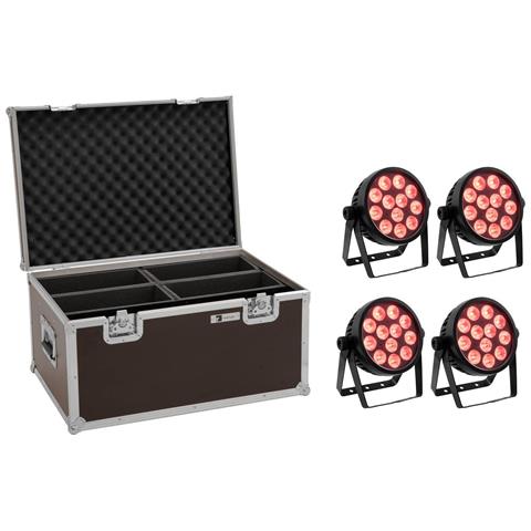 Set 4x Led 4c-12 Silent Slim Spot + Case (20000683) - Foto 1