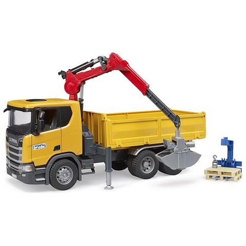 Scania Super 560r Baustellen-lkw+kran+2 Paletten (03551) (03551) - Foto 1
