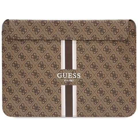 Custodia Magnetica Per Computer Da 13 / 14 Pollici Con Striscia Stampata 4g Modello, Marrone - Foto 1