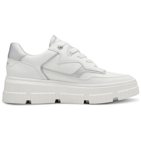 Leisure Trainers White Sneakers Sintetico E Tessile Scarpe Donna Bianco Eu 40, 5-23638-42 100 - Foto 3